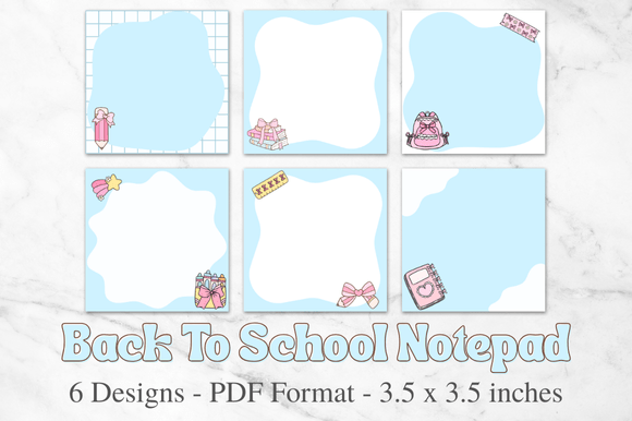 Download Notepad Printable Page Cute Stationery - Printable Collection