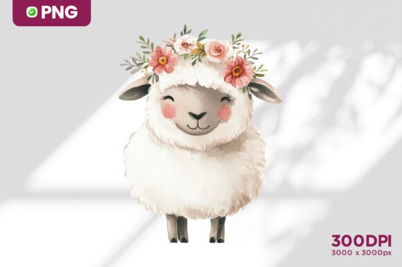 Download Watercolor Sheep Clipart - Watercolor sheep Collection