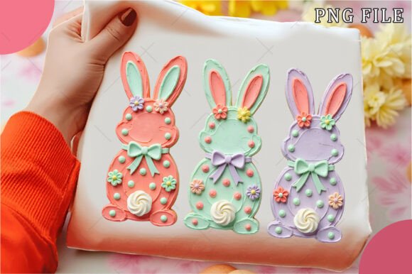 Download Easter Bunnies Png, Hand Painted Easter - Hand painted easter Collection