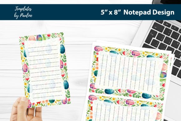 Download Easter Egg Printable Notepad Template - Printable Collection