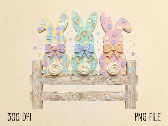 Download Hand Painted Easter Bunny PNG - Premium Resources