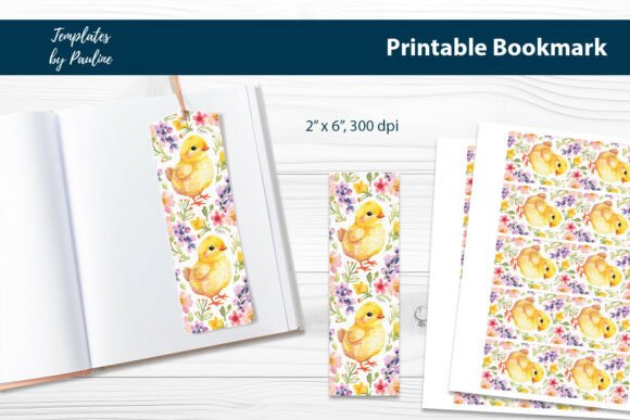 Download Easter Chick Printable Bookmark - Printable Collection