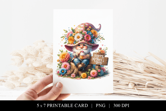 Download Happy Mother's Day Gnome Printable Card - Printable Collection